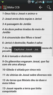 Bíblia CCB android App screenshot 6